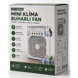 Fk Global 5 Çıkışlı Pervaneli Ultrasonik Hava Nemlendirici Buhar Makinesi - Standart