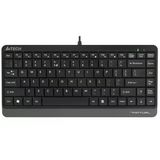 FK11 Q USB Kablolu mm Mini Gri Siyah Klavye