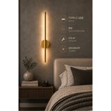 FKLIGHT 75CM / USB Sarjlı Resim / Tablo / Ayna / Duvar / Eskitme kasa Ledli Aplik 3200K Günışığı