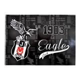FKM Beşiktaş Lisanslı Resim Defteri 25X35CM Spiralli
