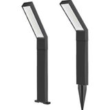 FL-3125 10W Solar Bolard Armatür - 6500K - 6500K - Beyaz