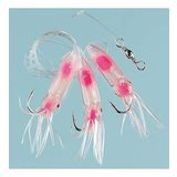 Fladen Pink Squid 3 Köstek Hazır Takım 2/0