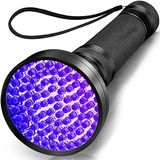 Flagen 100 LED Mor UV Işık Para ve Hayvan Kontrol Işığı Ultraviyole Fener