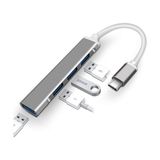 Flagen Macbook Uyumlu Type-C To 4x USB 3.0 Splitter 5 GBps Çevirici Hub Adaptör