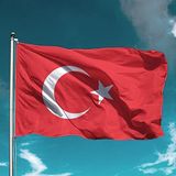 Flagturk Türk bayrağı 400x600 cm Paraşüt Kumaş