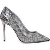 Flake Gri Tekstil Kadın Stiletto & Abiye