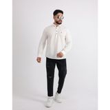 Flam Keten Günlük Minimalist Tarz Erkek Gömlek - XL - Beyaz