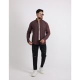 Flam Keten Slim Fit Spor ve Şık Erkek Gömlek - 2XL - Kahverengi