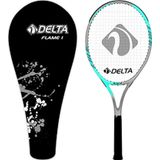 Flame 27 İnç Tek Parça Üretim L1 Grip Kort Maç Tenis Raketi + Deluxe Kort Tenis Çantası