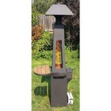 Flame Stove flamestove Volkano 4 Camlı Pelet Yakıtlı Şömine