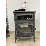 Flame Stove FS-012 Yk Sirius Maxi-4 4 Camlı Kuzineli Yan Kapaklı Döküm Soba