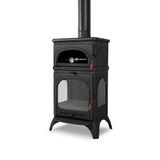 FLAME STOVE FS-024 MODENA LÜX OVEN KUZİNELİ DÖKÜM ŞÖMİNE | Döküm Malzeme, Odun Yakıtlı