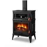 FLAME STOVE FS-044 Fırınlı Pik Döküm Soba, Odun Kömür