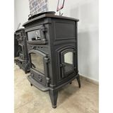 Flame Stove FS-12YK Yan Kapaklı 4 Camlı Kuzineli Pik Döküm Soba