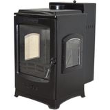Flame Stove FS-212 3 Camlı Lodi Lüx Pelet Soba