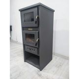 Flame Stove FSRP-004 Kuzineli Odun Hazneli Şömine Soba