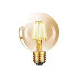 Flament 4W 2700K G80 Led Ampul Kırılmaz Gövde Dim Edilebilir Beyaz