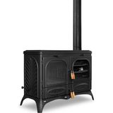 Flamestove FS-065 Palmiye Kuzineli Yatay Pik Döküm Soba