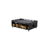 flamestove Fs-107-D Doğa Desenli 60*90 Odunluklu Lazer Kesim Soba Altlığı