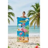 Flamingo %100 Pamuk 75X150 Cm Plaj Havlusu