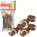 Flamingo 120 gr Medium Duetto Kuzu ve Pirinçli Düğümlü Köpek Kemiği