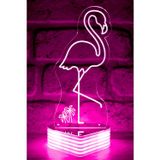 Flamingo 3d Led Lamba