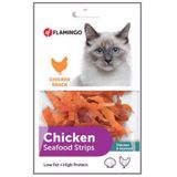 Flamingo 85 gr Tavuklu ve Deniz Mahsullü Yumuşak Kedi Ödül Maması