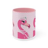 Flamingo Baskılı Kupa Pembe Pembe ŞAY947757593837
