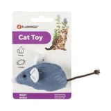 Flamingo Catnipli Pelus Sesli Fare Kedi Oyuncagi 7 Cm