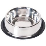 Flamingo Çelik Kaymaz Tabanlı 1.59 lt Köpek Mama Su Kabı