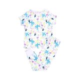 Flamingo Desenli Kısa Kol Kız Çocuk Pijama Takım PEMBE 8-9 YAŞ