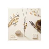 flamingo jewelery 925 Ayar Gümüş Gold Rodaj Kaplama Beraberlik Sevgi Anne Çocuk Kolye