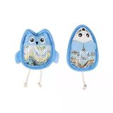 Flamingo Kagra Canipli Mini Peluş Fare-Baykuş Oyuncak