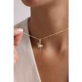 Flamingo Kilitli Charm Kolye Ucu