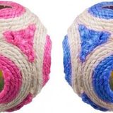 Flamingo Sisal Top 11 Cm Çıngırak + Catnip