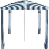 Flamingueo Uv Korumalı Kum Cepli Plaj Gölgeliği Sungold - 200 cm - Lacivert - Beyaz