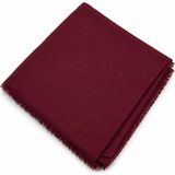 Flamlı Pamuklu Eşarp - Bordo - 100 x 100 cm