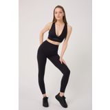 FLAMOVA KADIN YÜKSEK BEL TOPARLAYICI PUSH UP SPOR TAYT