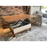 Flances Bohem Açılabilir Orta Sehpa - Atlantik Çam