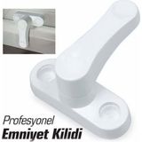 Flaş Group Pimapen Pvc Kapı Pencere Hırsız Kilidi Manuel Özellikli 7 cm Uzunlukta Çocuk Emniyet Kilidi