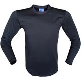 Flaş Siyah Microfiber Uzun Kol Termal Tişört