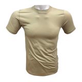 Flaş Tactical Erkek Microfiber Tişört Kısa Kol Micro Askeri Malzeme T-shirt (M, Bej/Nano)