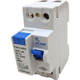 Flash 2X25A/300Ma Kaçak Akım Koruma Rölesi