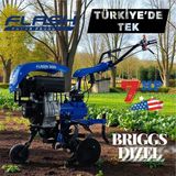 Flash 300 Brigs Stratton 7 Hp Dizel 3+1 Şanzumanlı Çapa Makinesi