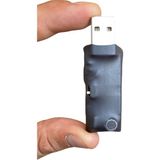 Flash Bellek Görünümlü Mini Ses Kayıt Cihazı 10 Gün Kayıt Süresi - Siyah