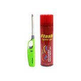 Flash Uzun Mutfak Çakmağı Ve Çakmak Gazı