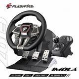 Flashfire Imola F107 Force Feedback Yarış Direksiyon Seti (900°/270°, Hall Sensörlü 3 Pedallı, 6+1 H-Vites, Pc / Ps4 / Xbox Series X|S / Xbox One Uyumlu)