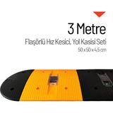 Flaşörlü Hız Kesici, Yol Kasisi 3 Metre
