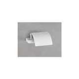 Flat Kapaklı Tuvalet Kağıtlığı Beyaz Renk 90X95X151 mm - 000-Siyah