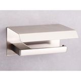 Flat Kapaklı Tuvalet Kağıtlığı Rengi 118X85X170 mm - 000-Siyah